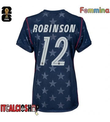 Stati Uniti Miles Robinson #12 Seconda Maglia Femmina Mondiali 2026 Manica Corta